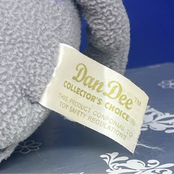 Dan Dee Collector’s Choice 15” Sock Monkey Gray w/ Pastel Sweater - Picture 5 of 9